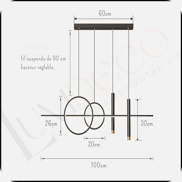 Suspension LED ORBITA – SL106