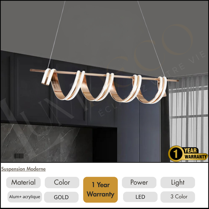 Suspension Mergana led