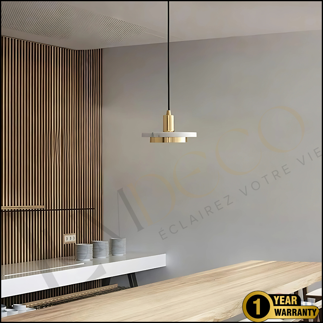 Suspension ASTRIA Marbre Blanc - SL120