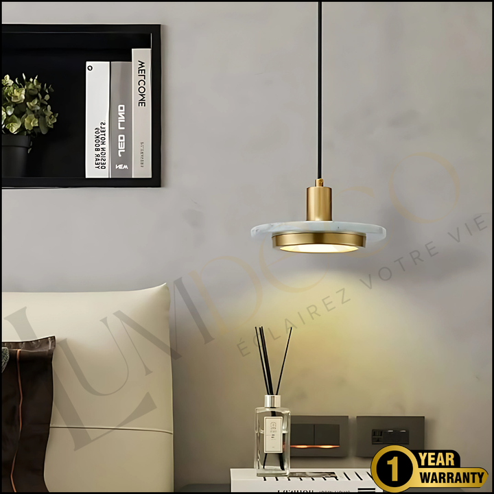 Suspension ASTRIA Marbre Blanc - SL120