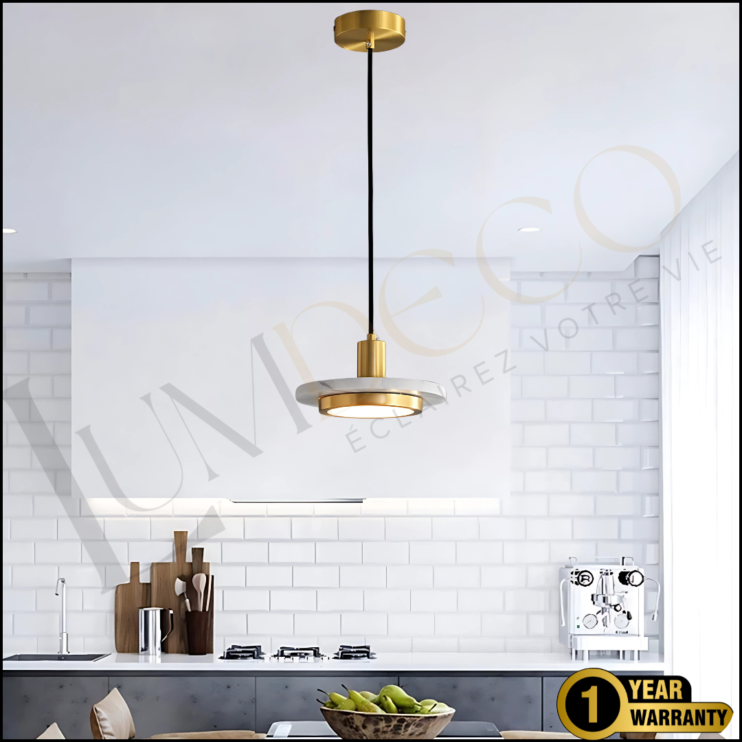 Suspension ASTRIA Marbre Blanc - SL120