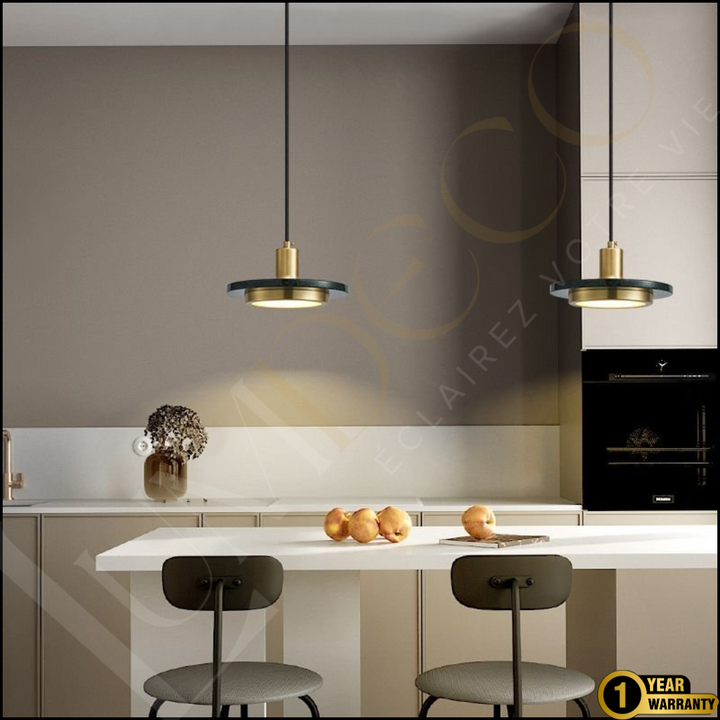Suspension Marbre Vert - SL130