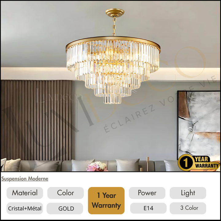 Lustre Madina 100% Cristal - TR012