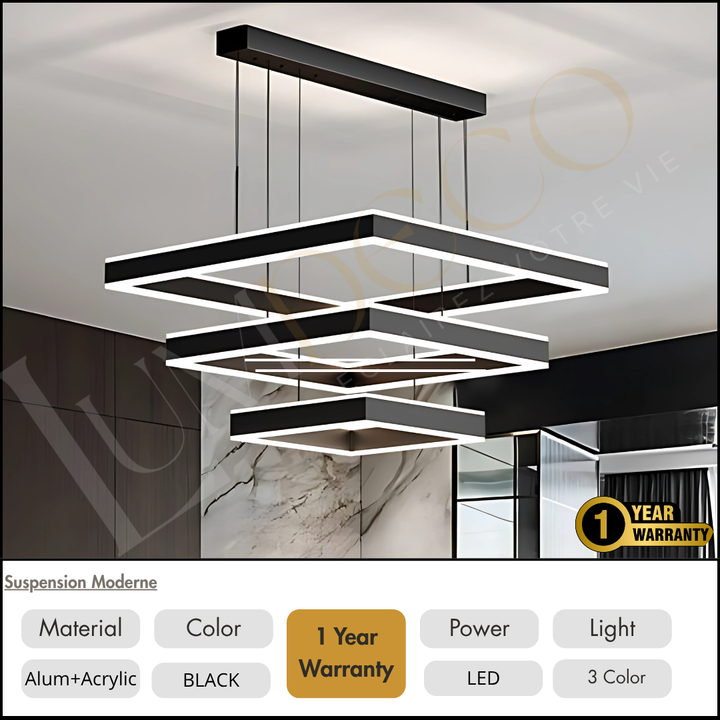 Suspension MODULIA Noir